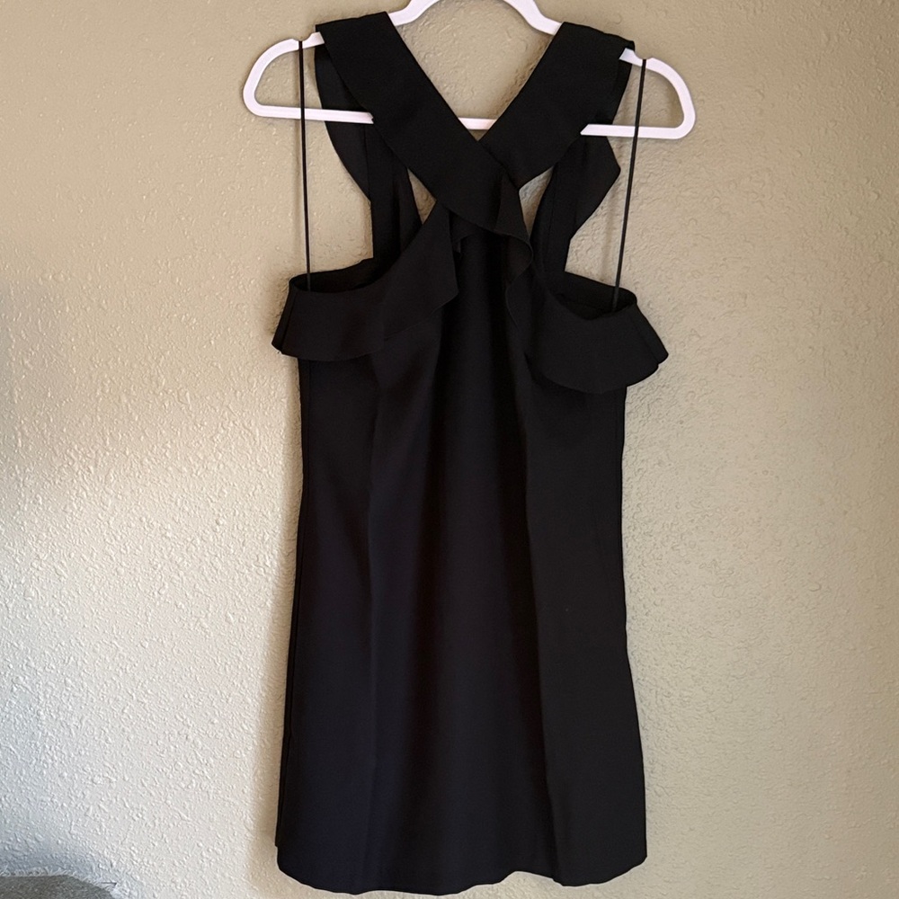 Banana Republic Elegant Black Backless Dress